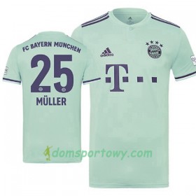 Koszulka Bayern Monachium Müller 25 Wyjazdowe Koszulki Piłkarskie 2018-2019 Krótki Rękaw